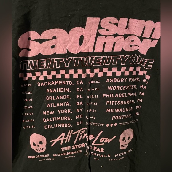 sad summer fest tour shirt 2021 - Picture 3 of 4